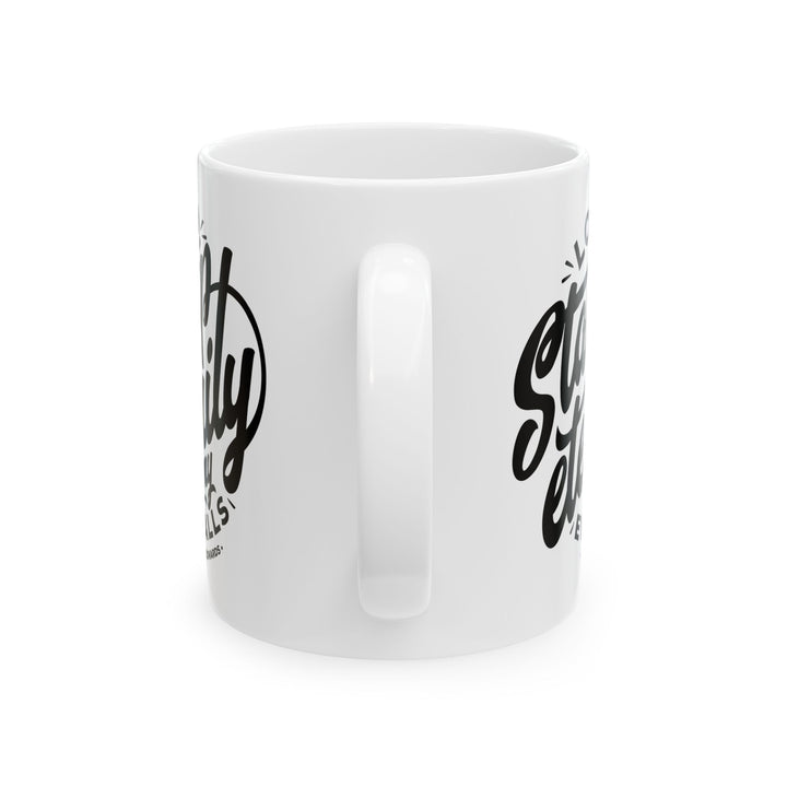 Christian Coffee Mug Stamp Eternity Ceramic Mug   