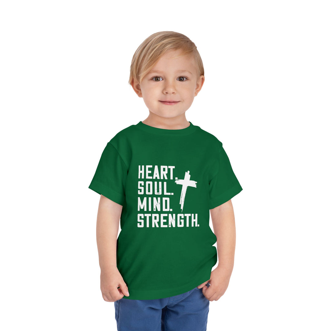 Heart Soul Mind Strength Toddler Tee Kids clothes   