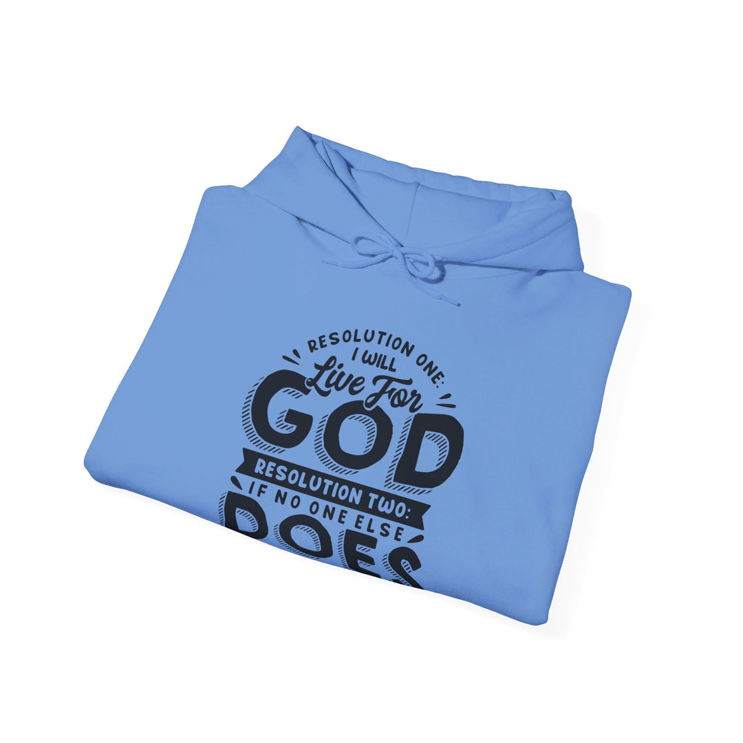 Live For God (Black Print)  Hoodie Hoodie   