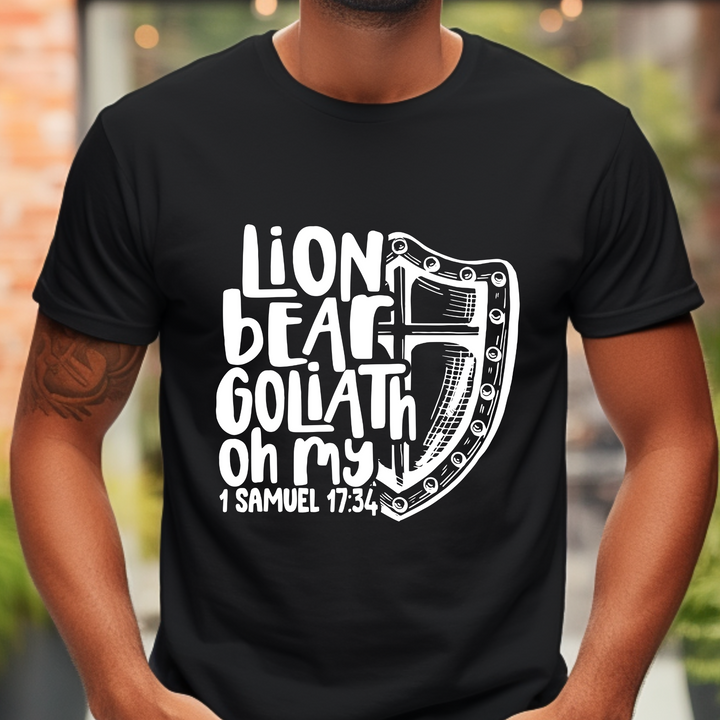 Lion Bear Goliath Oh My Unisex T-Shirt T-Shirt   