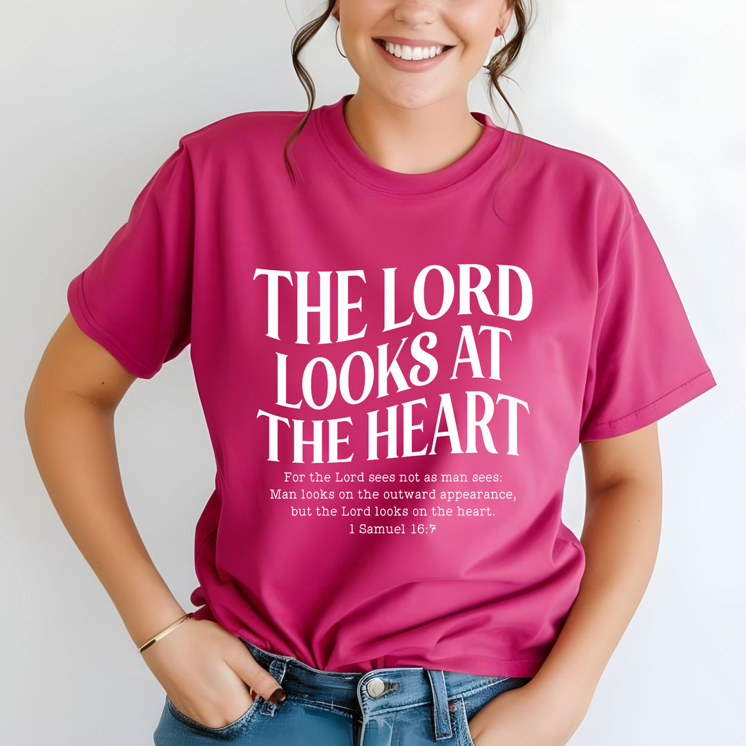 Lord Looks At The Heart Unisex T-Shirt T-Shirt   