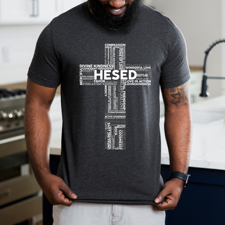 Hesed Cross Cloud Unisex T-Shirt T-Shirt   