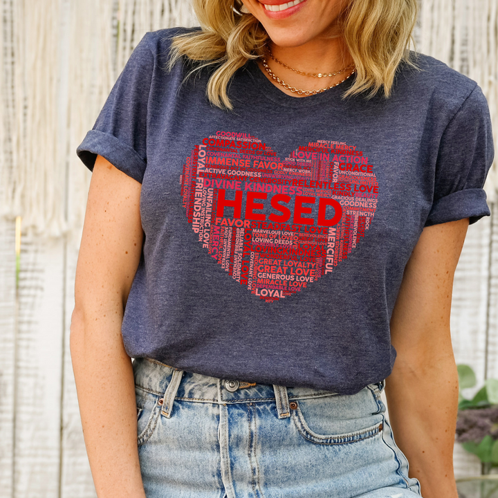 Hesed Heart Cloud Youth T-shirt Kids clothes   