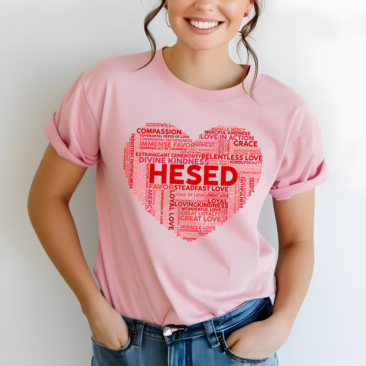 Hesed Heart Cloud Youth T-shirt Kids clothes   