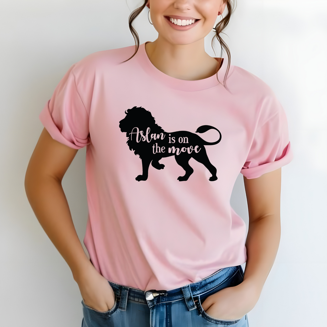 Aslan Is On The Move Unisex T-Shirt T-Shirt   