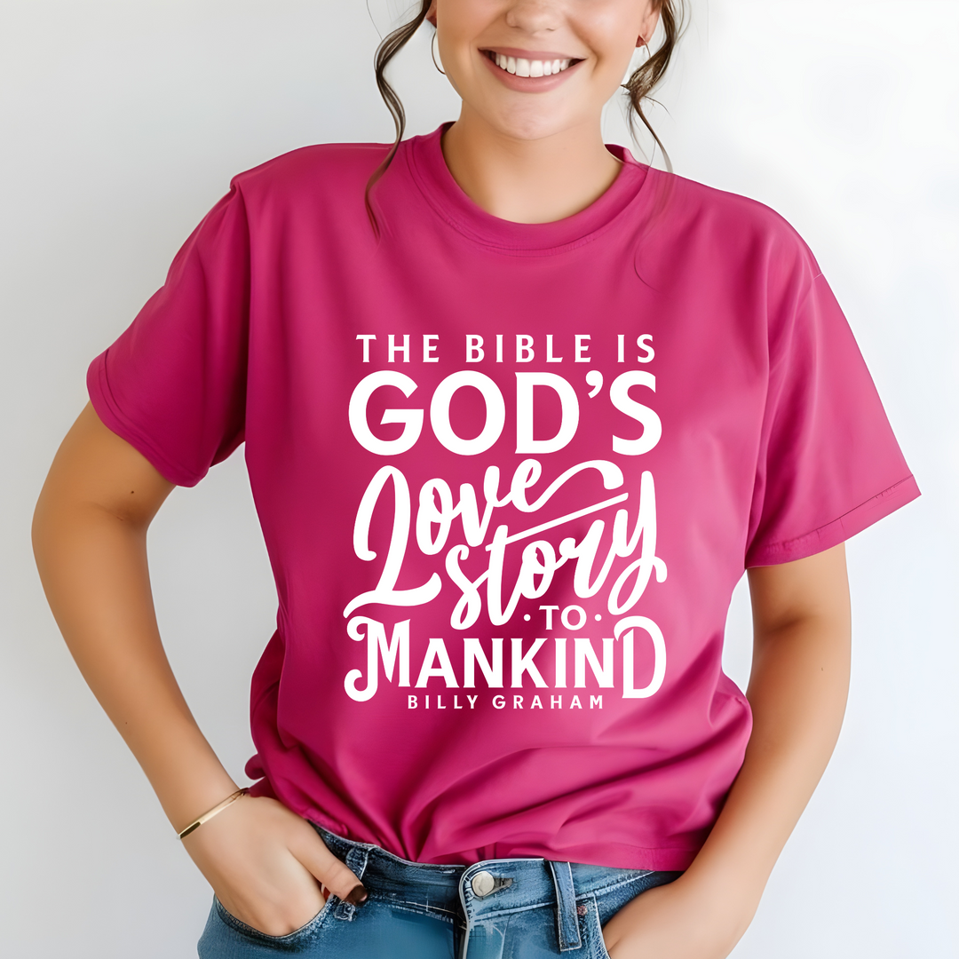 God's Love Story Youth T-shirt Kids clothes   