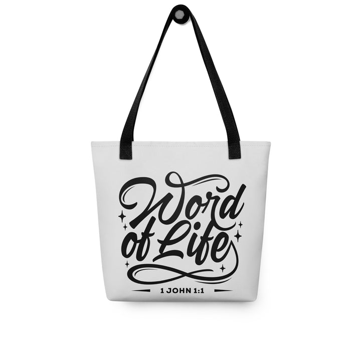 Christian Tote Bag Word of Life White Tote Bags   