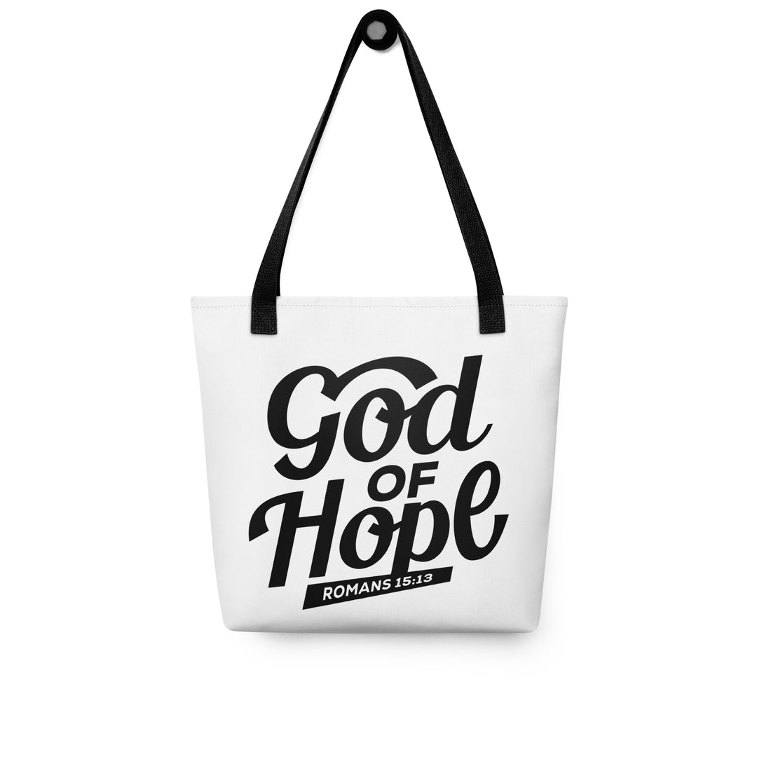 Christian Tote Bag God of Hope White Tote Bags   