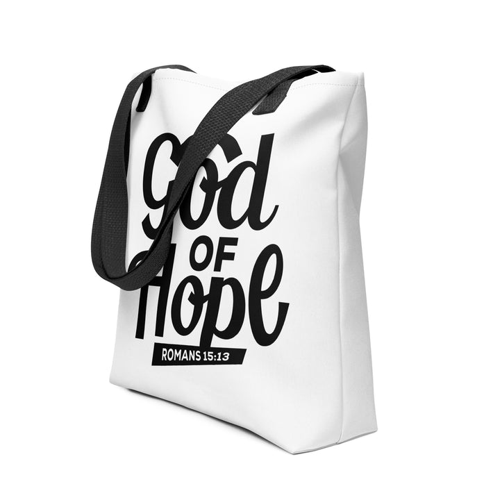 Christian Tote Bag God of Hope White Tote Bags   