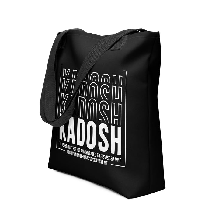 Christian Tote Bag Kadosh Dedicated To His Use Tote Bags   