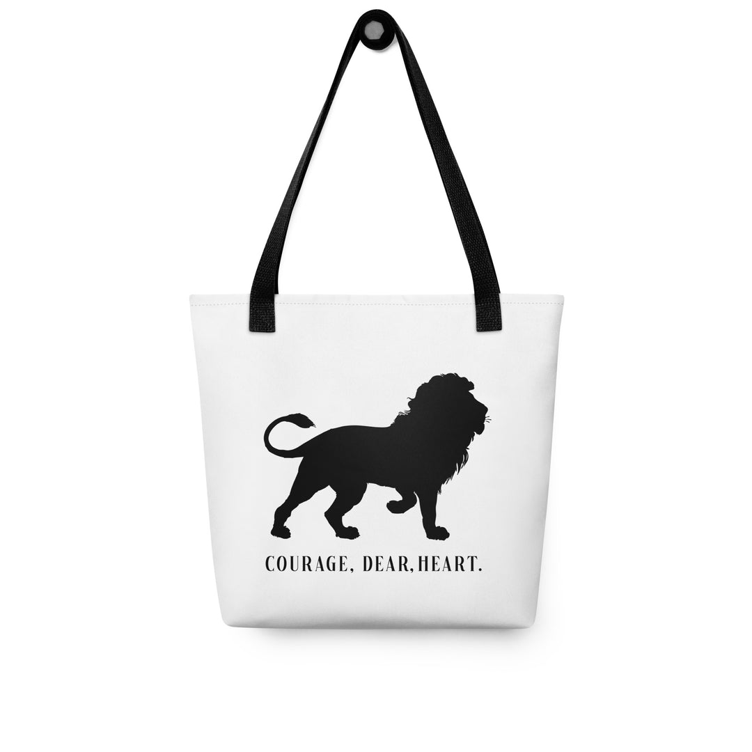 Christian Tote Bag Courage Dear Heart Tote Bags   