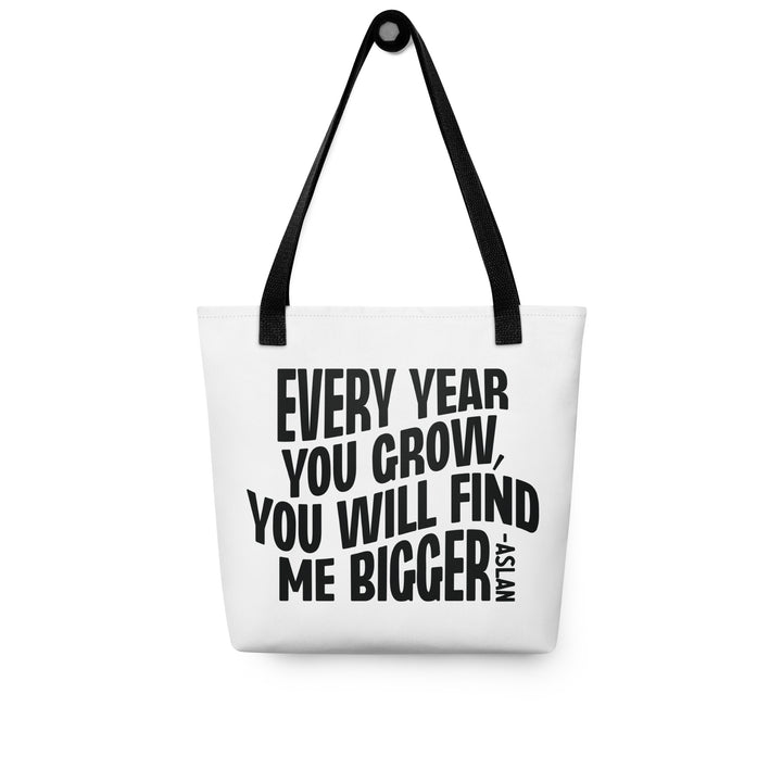 Christian Tote Bag Every Year You Grow White Tote Bags   