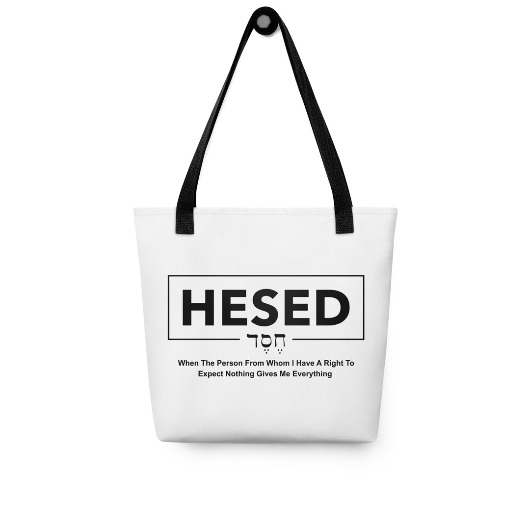 Christian Tote Bag Hesed Everything Tote Bags   