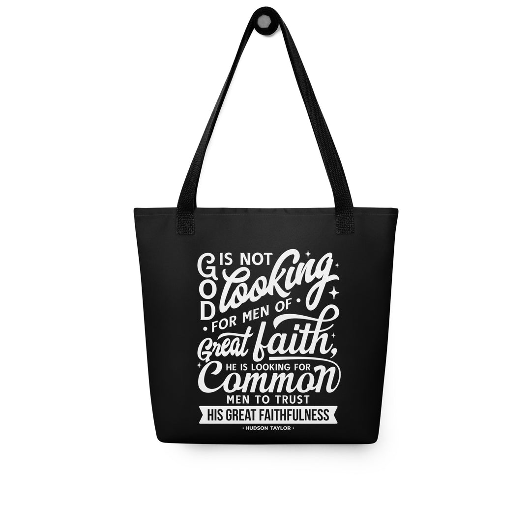 Christian Tote Bag Common Men Black Tote Bags   