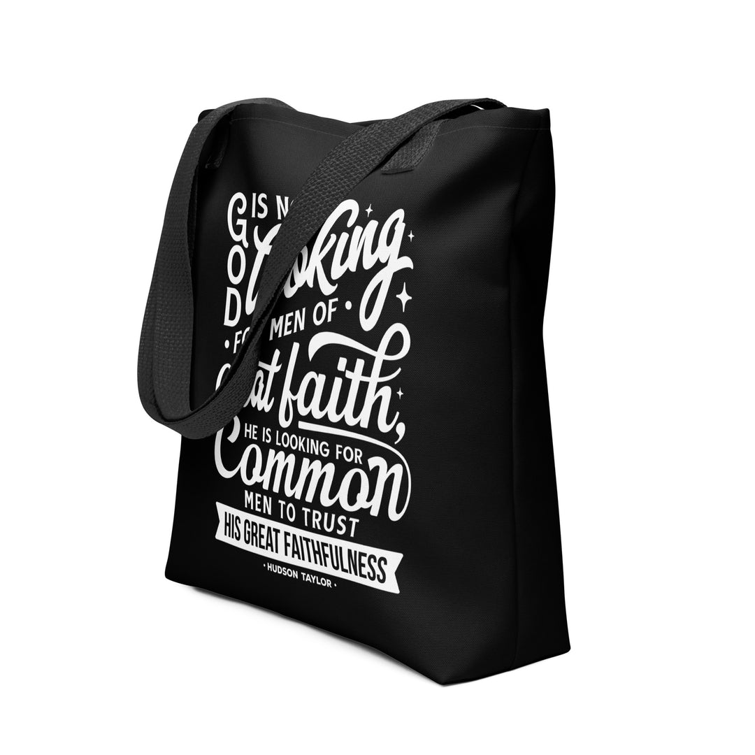 Christian Tote Bag Common Men Black Tote Bags   