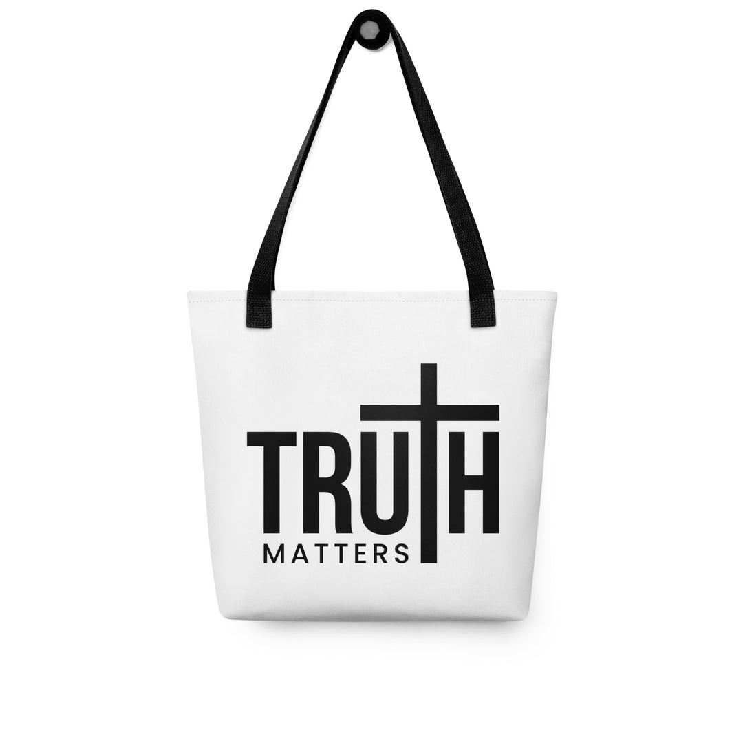 Christian Tote Bag Truth Matters White Tote Bags   