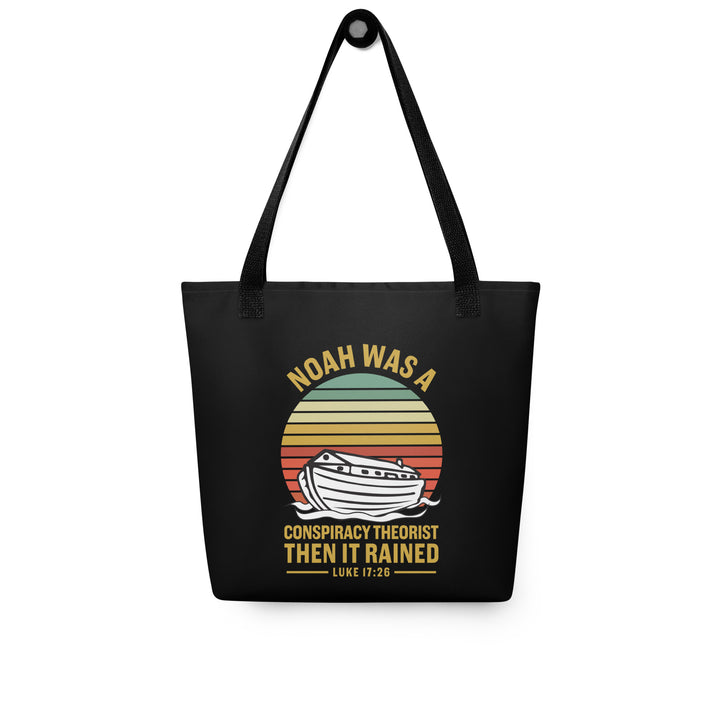 Christian Tote Bag Noah Conspiracy Tote Bags   