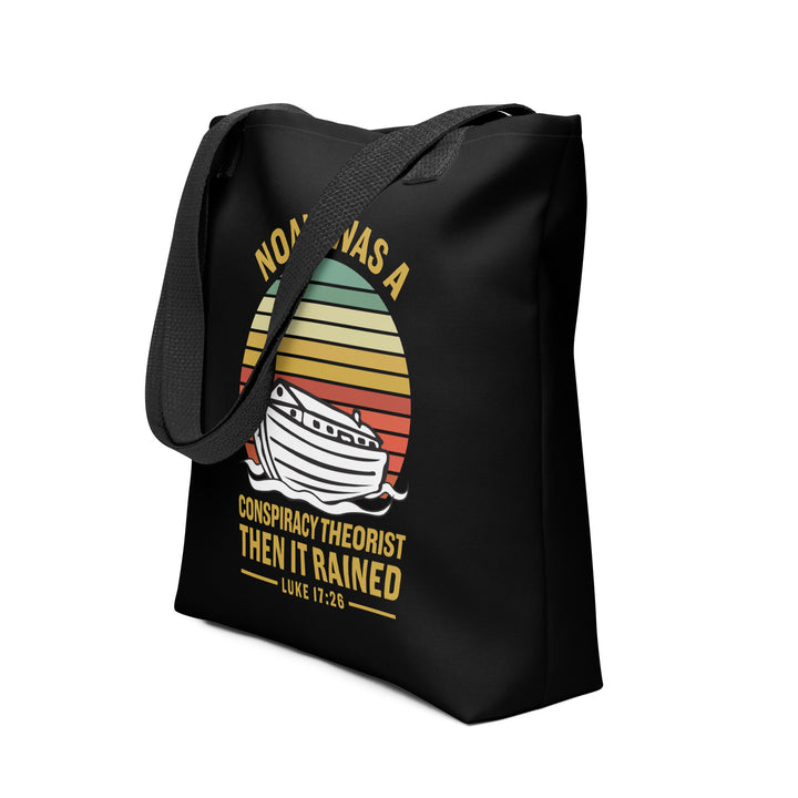 Christian Tote Bag Noah Conspiracy Tote Bags   