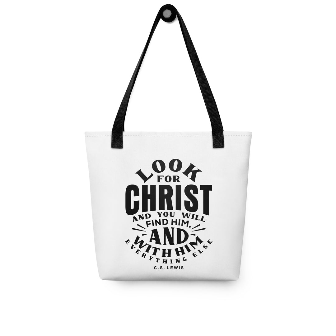 Christian Tote Bag Look For Christ Tote Bags   