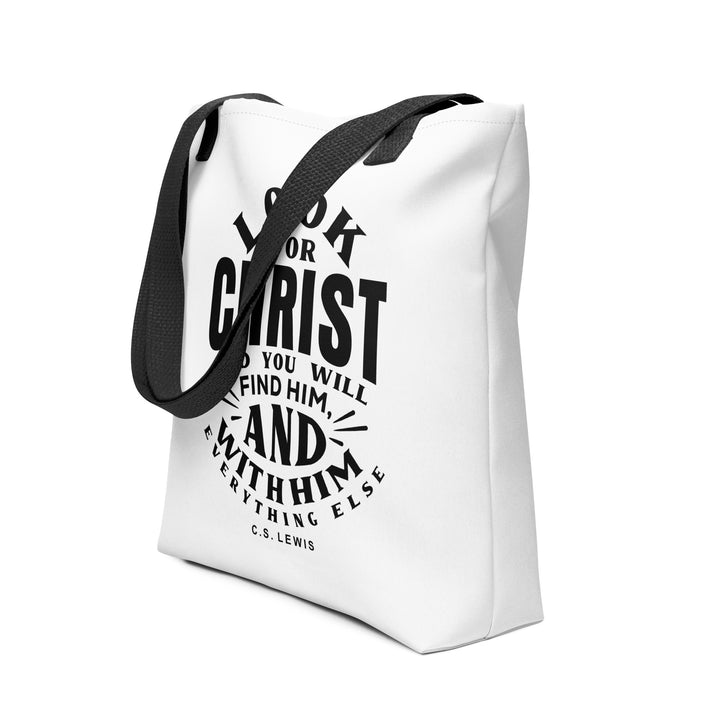 Christian Tote Bag Look For Christ Tote Bags   