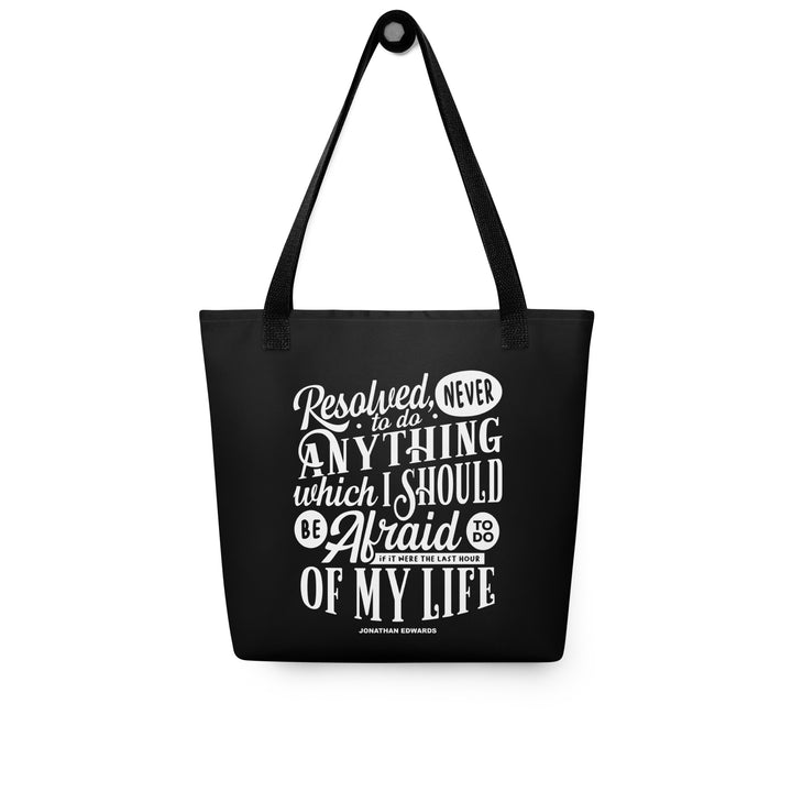 Christian Tote Bag Last Hour Black Tote Bags   