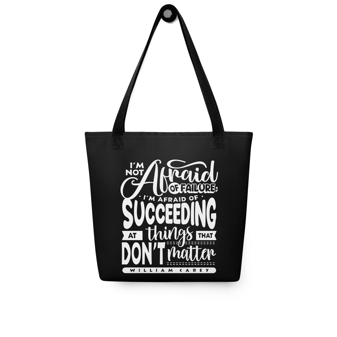 Christian Tote Bag Things That Matter Black Tote Bags   