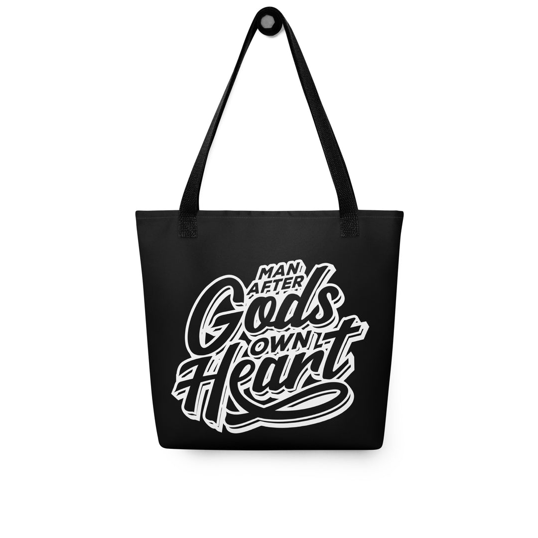 Christian Tote Bag Man After God's Heart Tote Bags   