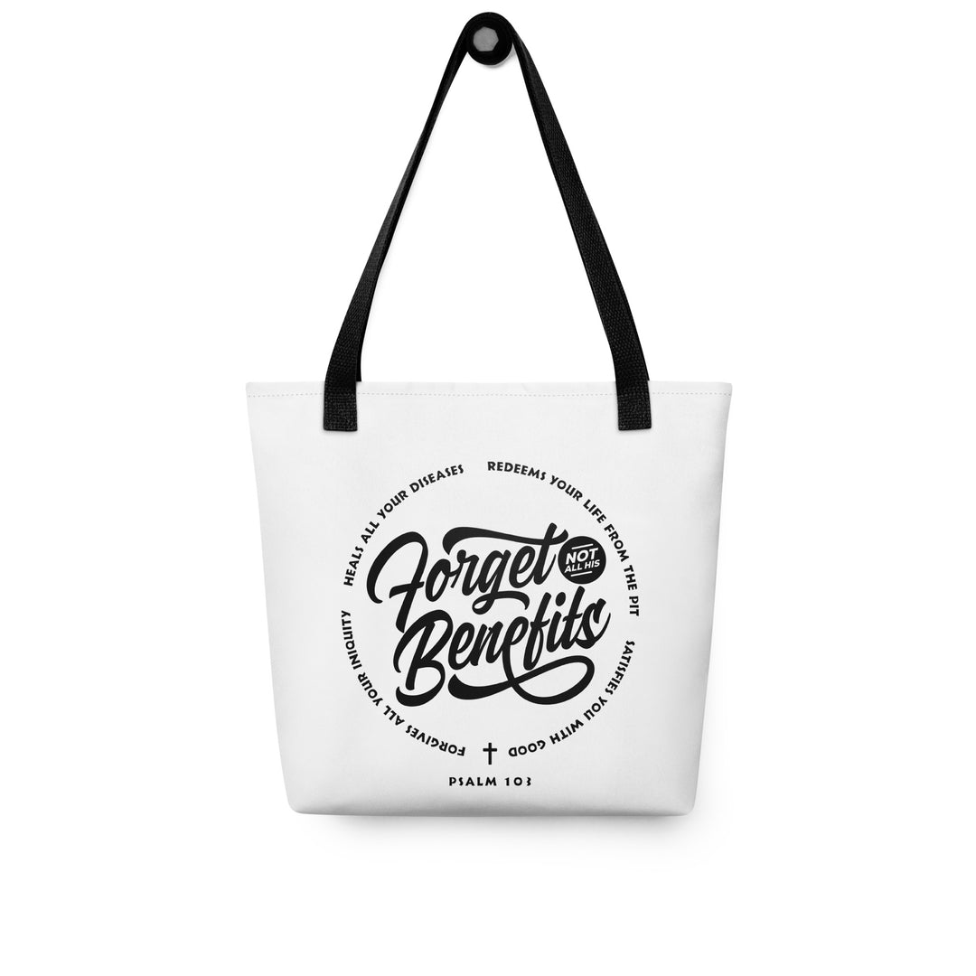 Christian Tote Bag Psalm 103 White Tote Bags   