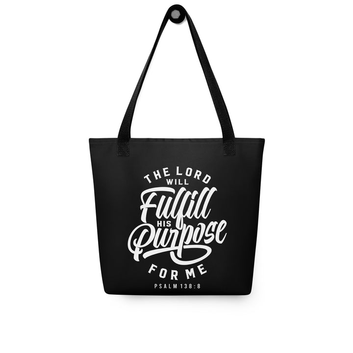 Christian Tote Bag His Purpose White Tote Bags   