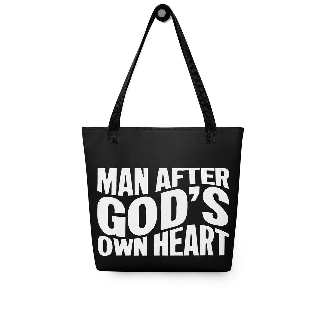 Christian Tote Bag Man After God Black Tote Bags   