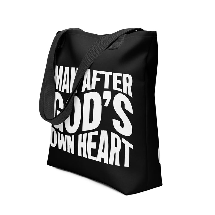 Christian Tote Bag Man After God Black Tote Bags   