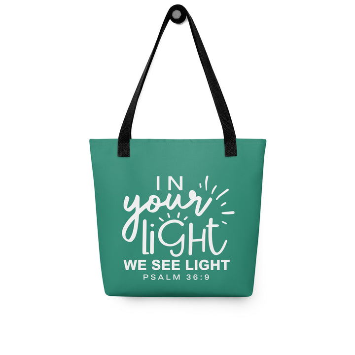 Christian Tote Bag In Your Light Teal Tote Bags   