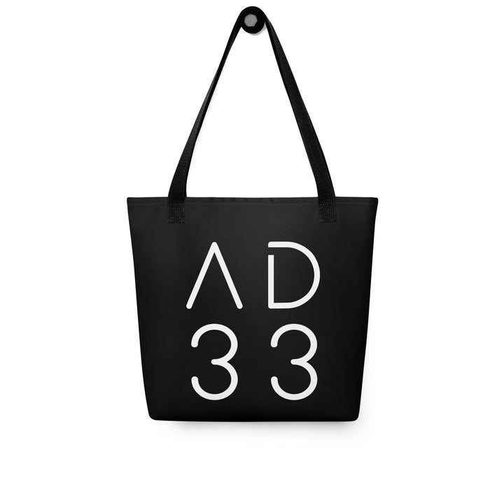 Christian Tote Bag AD 33 Black Tote Bags   