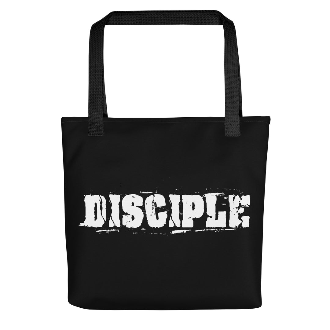 Christian Tote Bag Disciple Black Tote Bags Default Title  