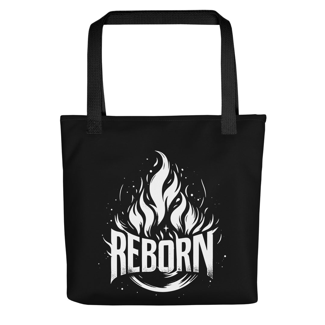 Christian Tote Bag Reborn Black Tote Bags Default Title  