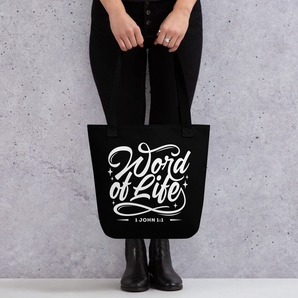 Christian Tote Bag Word of Life Tote Bags   