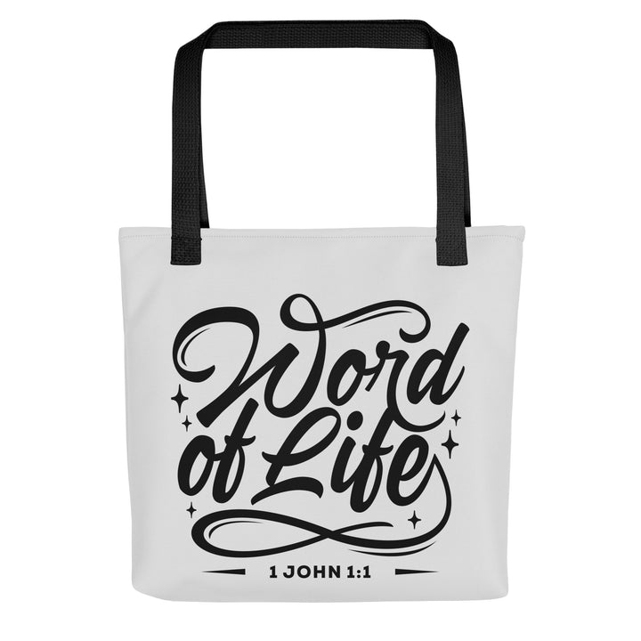 Christian Tote Bag Word of Life White Tote Bags Default Title  