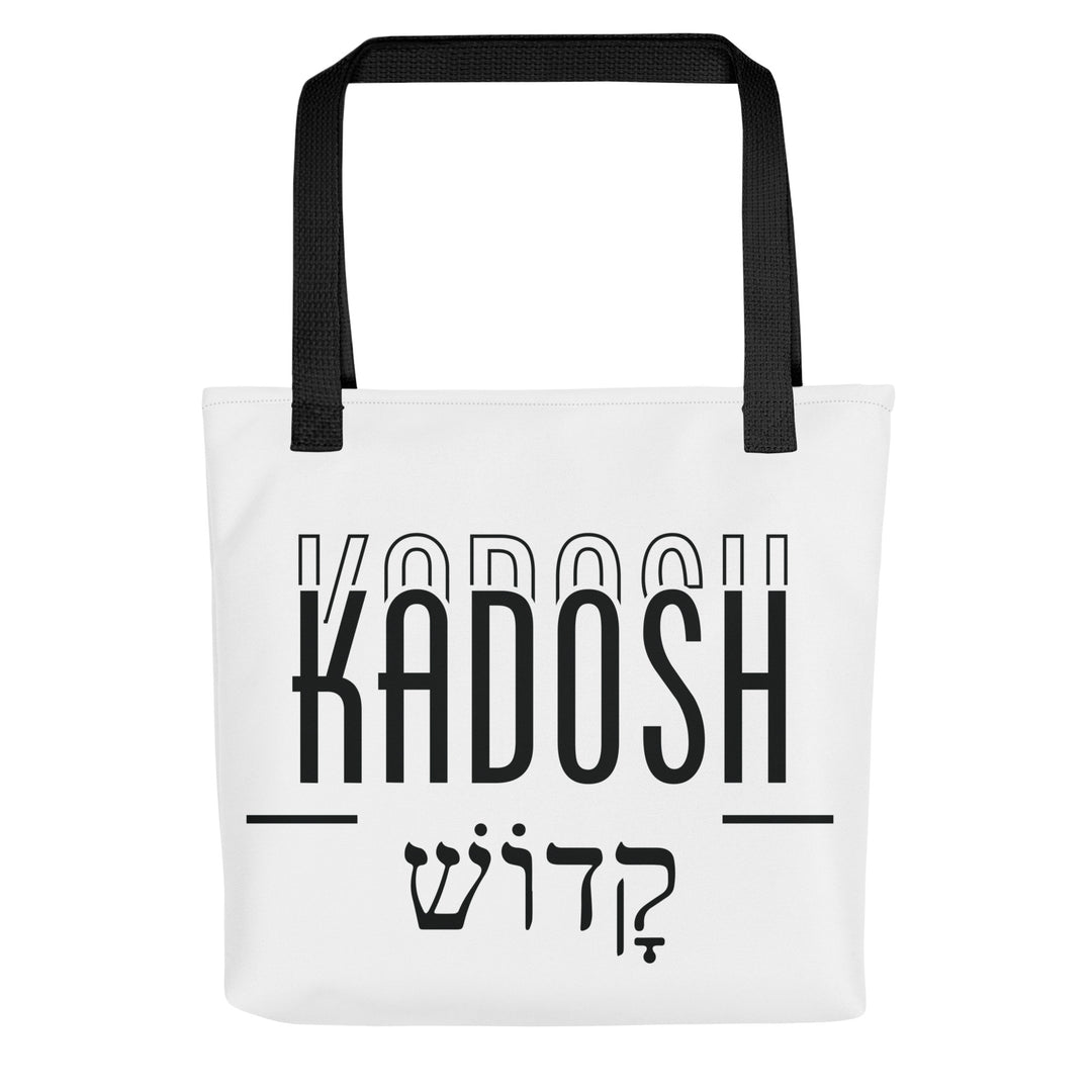 Christian Tote Bag Kadosh Hebrew Script Tote Bags Default Title  