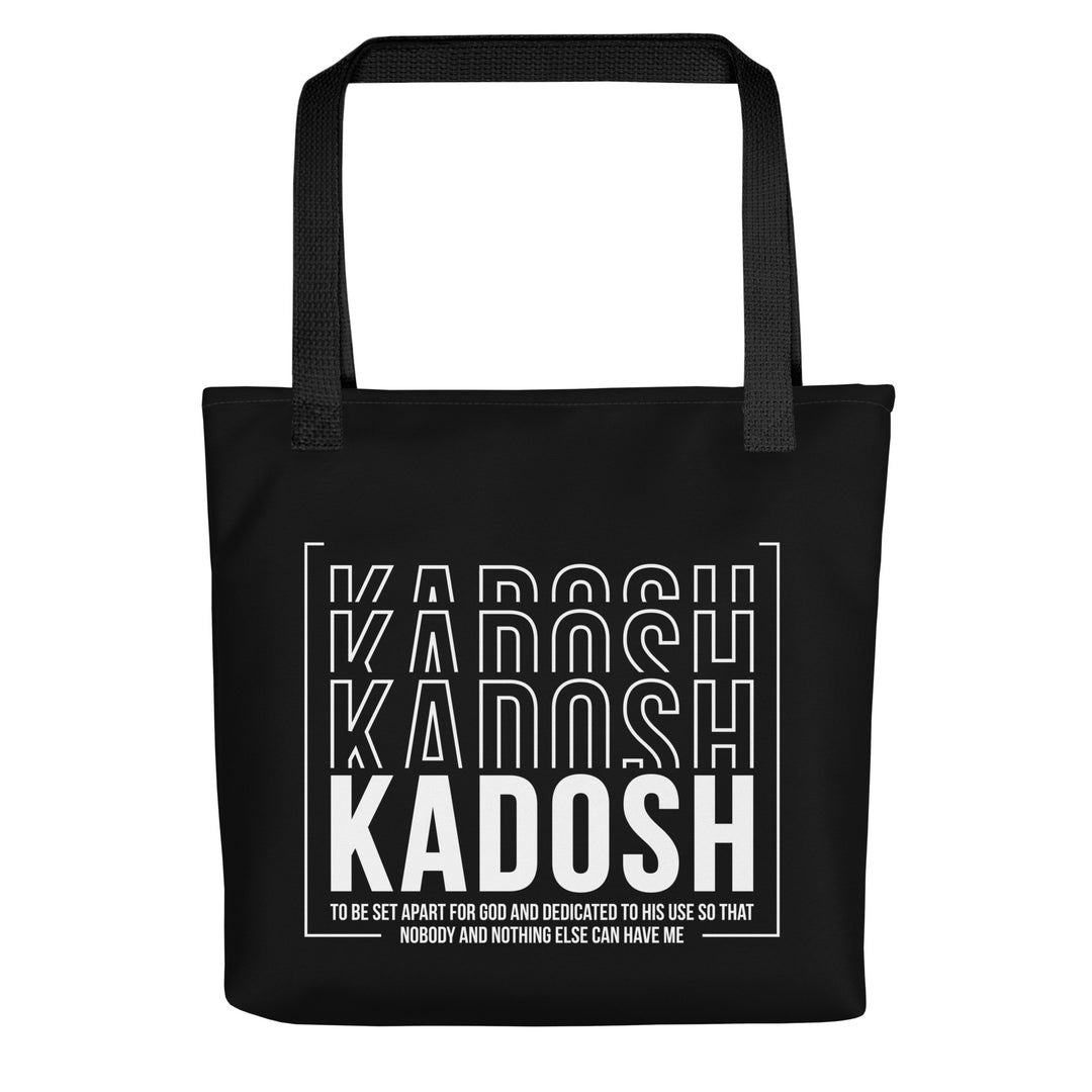 Christian Tote Bag Kadosh Dedicated To His Use Tote Bags Default Title  