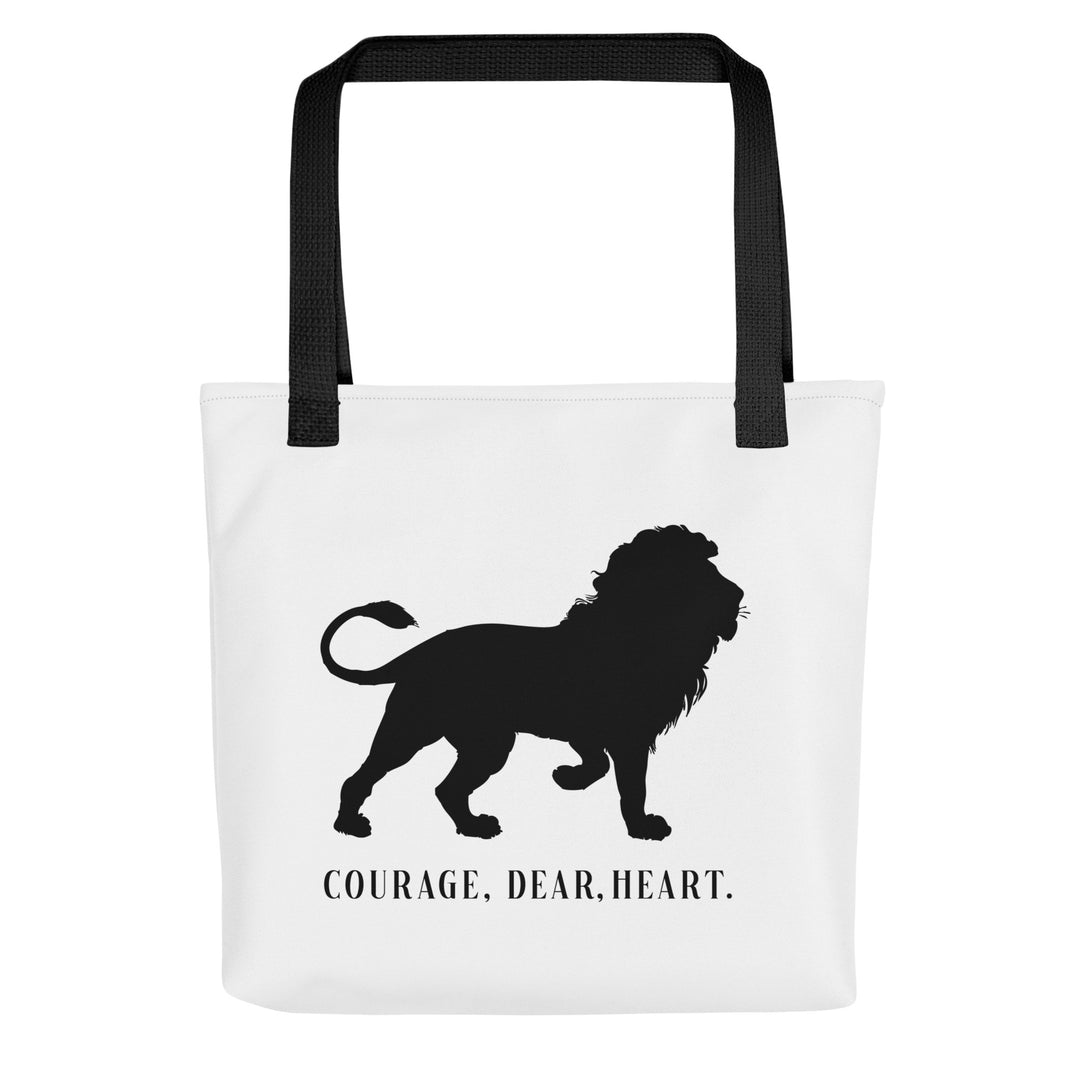 Christian Tote Bag Courage Dear Heart Tote Bags Default Title  