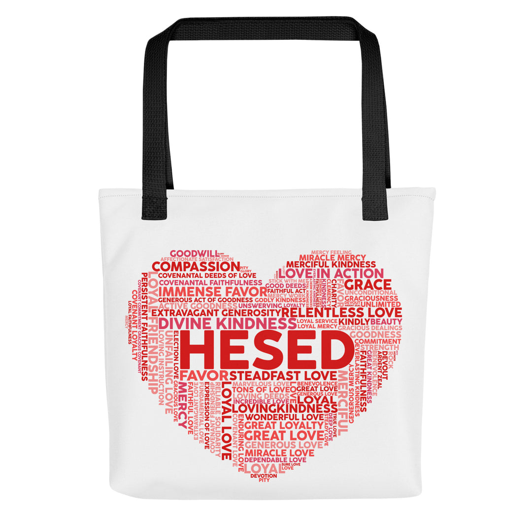 Christian Tote Bag Hesed Heart Cloud Tote Bags Default Title  