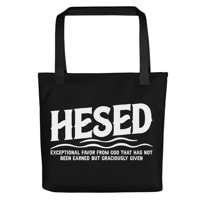 Christian Tote Bag Hesed Exceptional Favor Tote Bags Default Title  