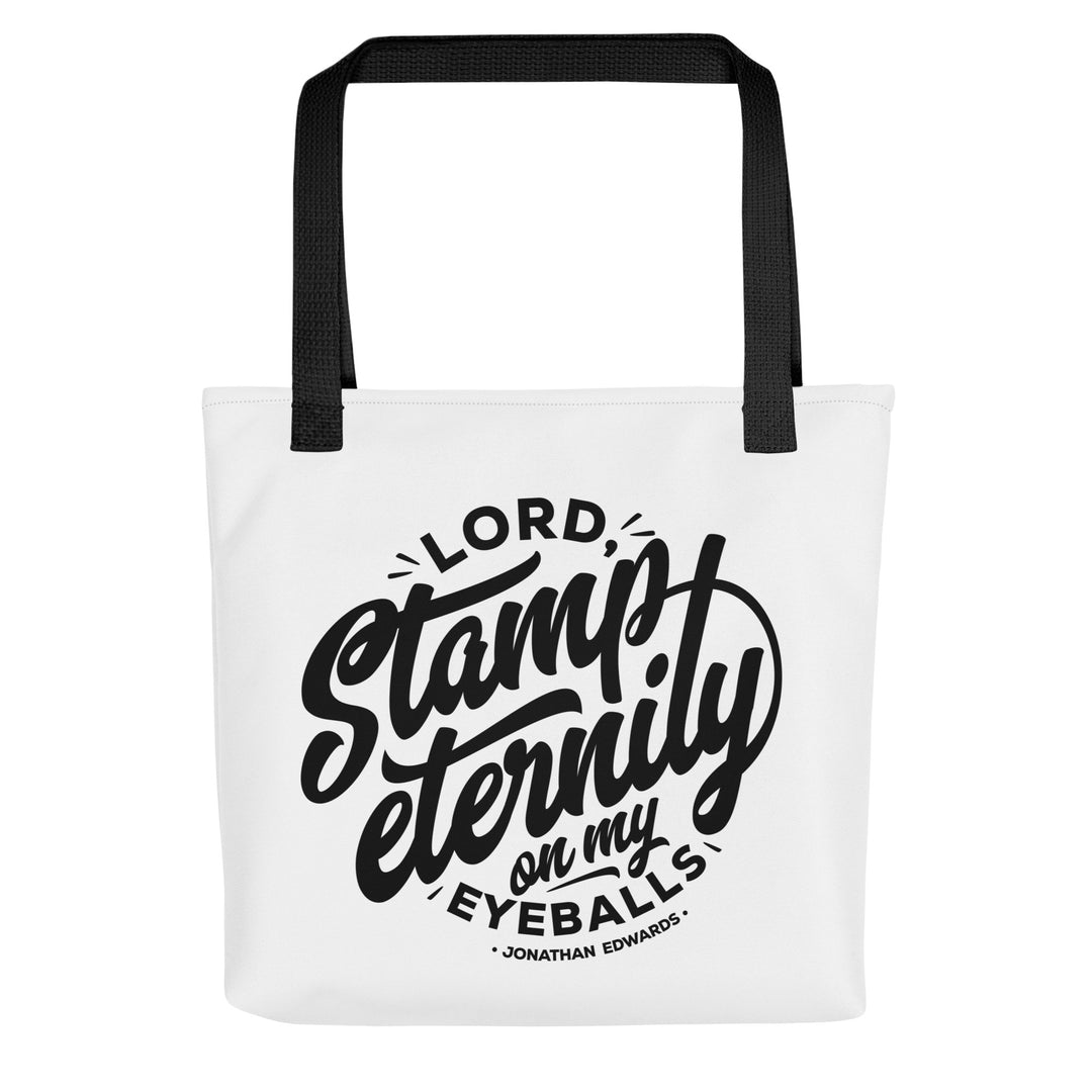 Christian Tote Bag Stamp Eternity White Tote Bags Default Title  