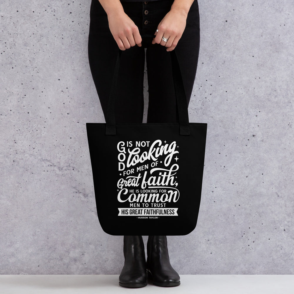 Christian Tote Bag Common Men Black Tote Bags   