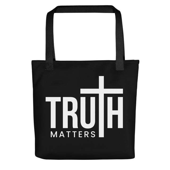 Christian Tote Bag Truth Matters Black Tote Bags Default Title  