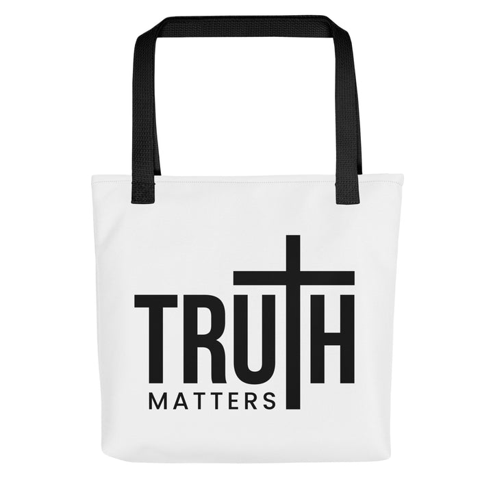 Christian Tote Bag Truth Matters White Tote Bags Default Title  