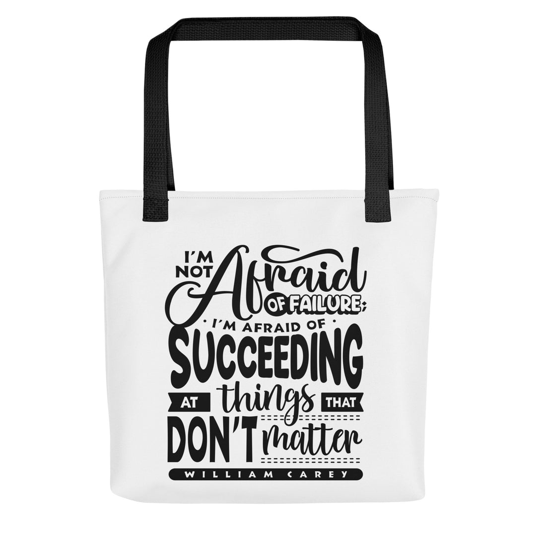 Christian Tote Bag Things That Don't Matter White Tote Bags Default Title  