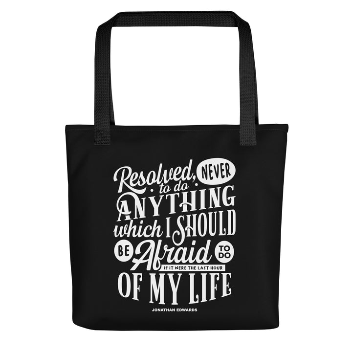 Christian Tote Bag Last Hour Black Tote Bags Default Title  