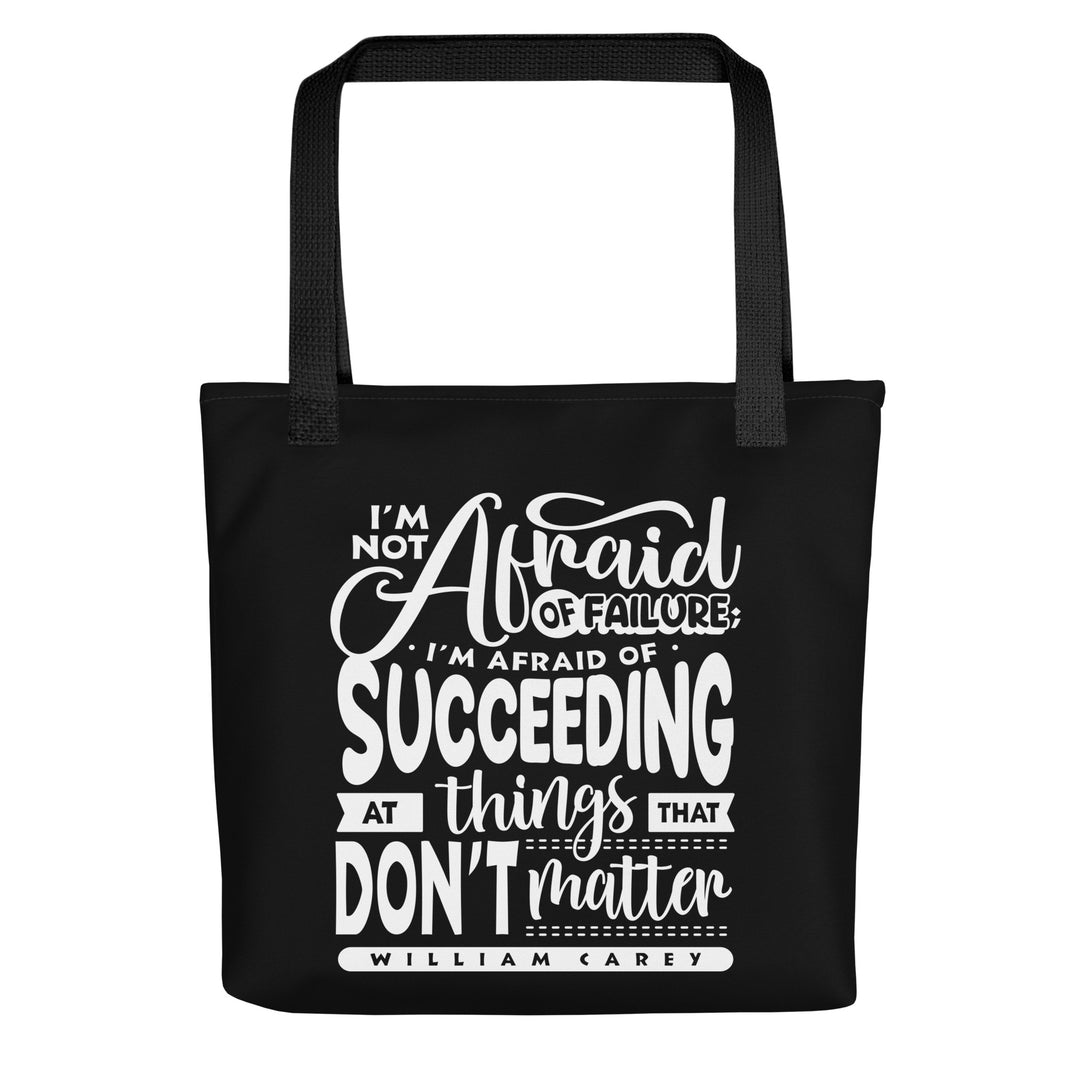 Christian Tote Bag Things That Matter Black Tote Bags Default Title  