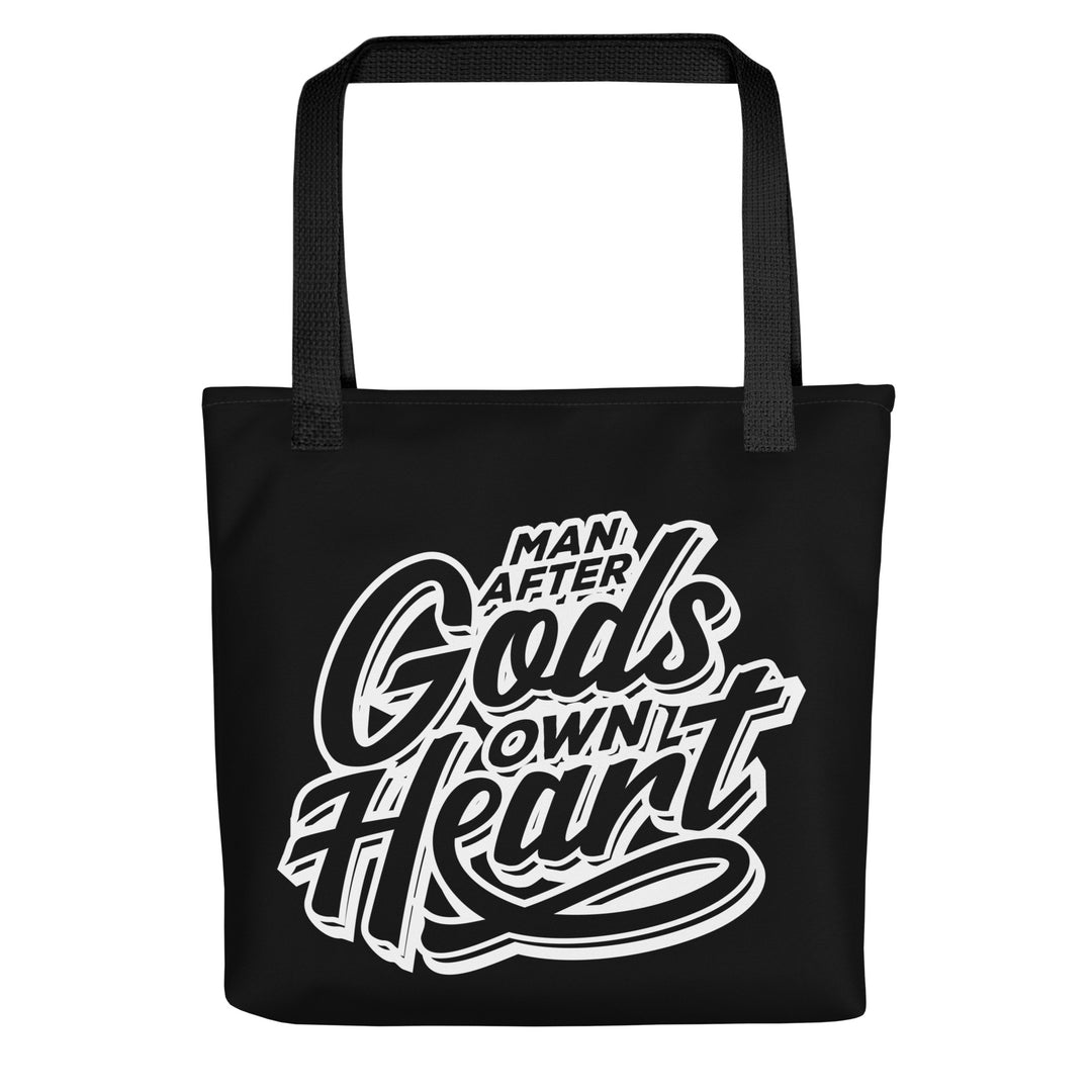 Christian Tote Bag Man After God's Heart Tote Bags Default Title  